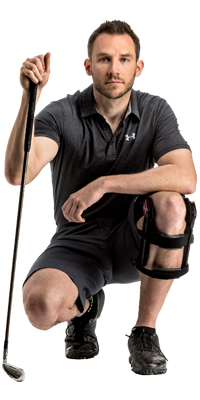 Reduce fatigue with knee brace